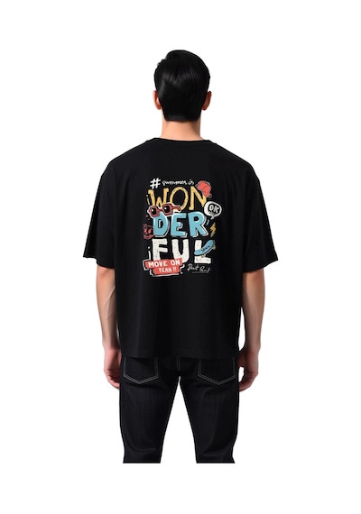 Paybuy Erkek Oversize Kaykay Spor Baskılı Tişört Yaz Motivasyon Temalı R Siyah Paybuy Erkek Oversize Kaykay Spor Baskılı Tişört Yaz Motivasyon Temalı R Siyah