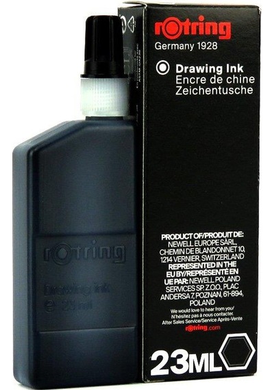 Hobisanatavm Rotring Rapido Mürekkebi 23Ml Siyah