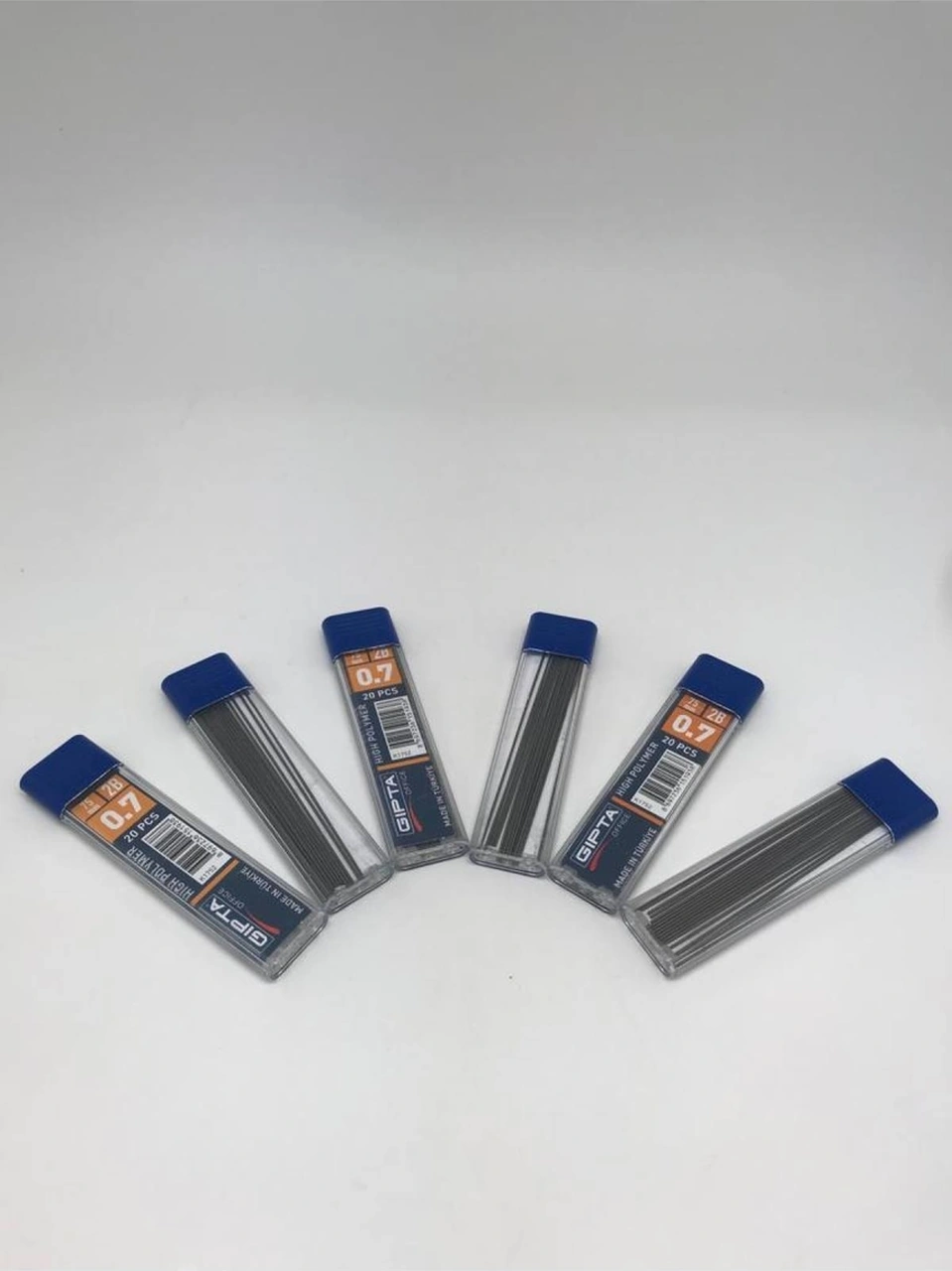0.7 2b 75mm Kalem Ucu 6'lı