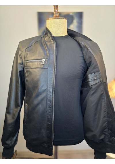 Always Leather Usta İşi Özel Dikim Hakiki Deri 1803340033 Siyah