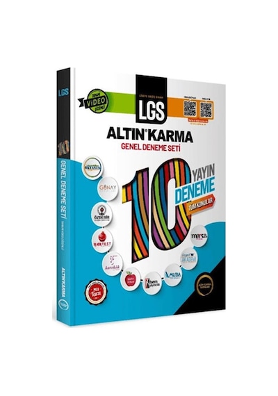 Altın Karma 8. Sınıf Lgs Altın Karma Genel 10 Deneme Seti Altın Karma Yayınları