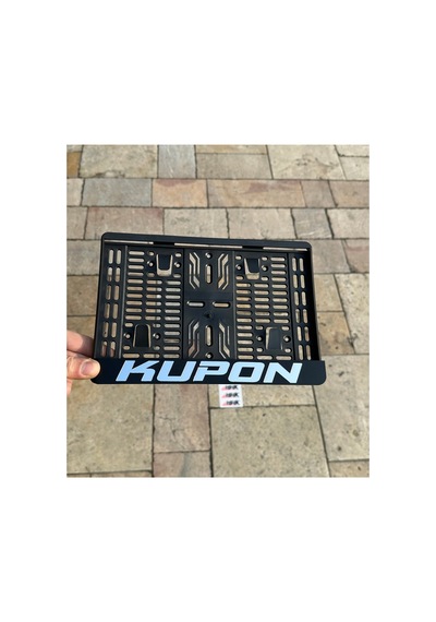 Pleksi Plakalık Motorsiklet Model " Kupon"