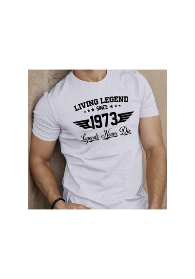 Caddemia Yaz Gündelik Gevşek Büyük Beden 1973'den Beri Desen Baskılı Spor Rahat Yuvar Beyaz 2XL Caddemia Yaz Gündelik Gevşek Büyük Beden 1973'den Beri Desen Baskılı Spor Rahat Yuvar Beyaz 2XL