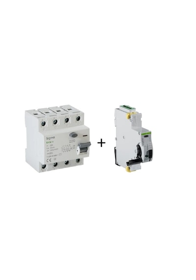 Sigma Elektrik Scrc03 Otomatik Yeniden Kurma Ünitesi + 4x25 30ma