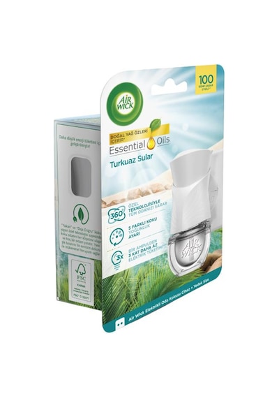 Air Wick Elektrikli Oda Kokusu Kit Turkuaz Sular Vanilla