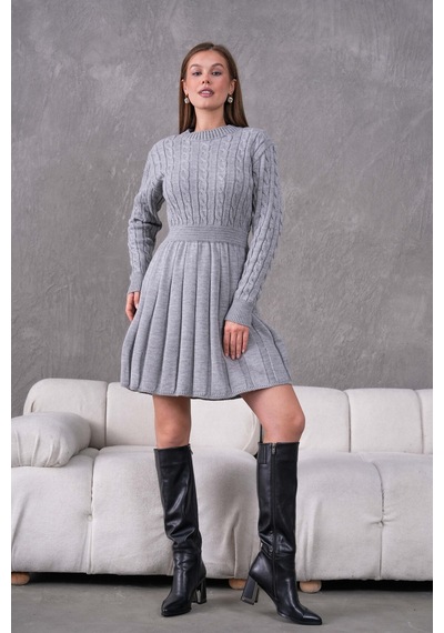 Flex Fashıon Saç Örgülü Trend Popüler Triko Mini Elbise Açık Gri - 662242424 Açık Gri - 662242424 Açık Gri Flex Fashıon Saç Örgülü Trend Popüler Triko Mini Elbise Açık Gri - 662242424 Açık Gri - 662242424 Açık Gri