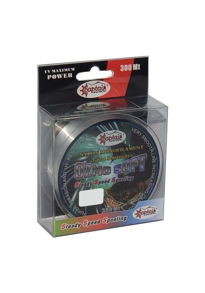 Captain Ozmo Soft 300mt Monofilament Misina Beyaz Standart - 0.40 Mm