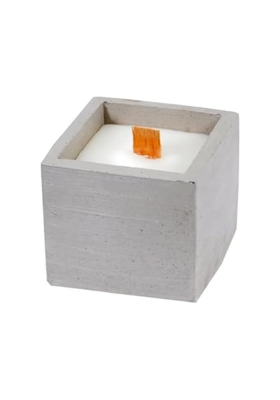 X-perk Vanilya Kokulu Mum Beton Bardak Mum 80 Gr Karışık 50 x 22