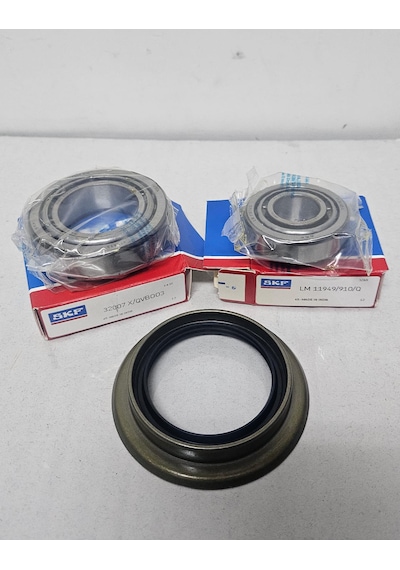 Ford Transit T12 T15 Ön Teker İç Dış Bilya Kit Keçeli Sağ Sol Ayırmaz 1993-2000 97vx 1k018 A1a Bilya