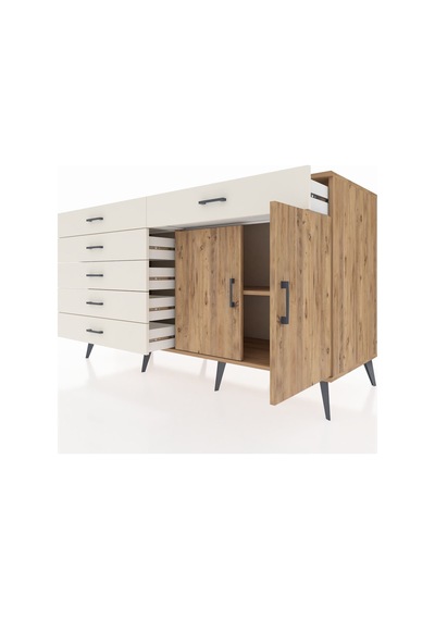 Kronos Konsol Tek Raflı 6 Çekmeceli 2 Kapaklı 176x59x99 Çam-çam/a Çam-çam/aytaşı Kronos Konsol Tek Raflı 6 Çekmeceli 2 Kapaklı 176x59x99 Çam-çam/a Çam-çam/aytaşı