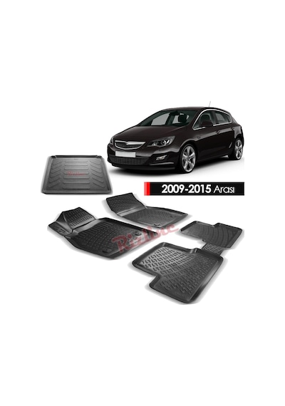 Opel Astra J Paspas Bagaj Havuzu 3D Rizline Set 2009-2015