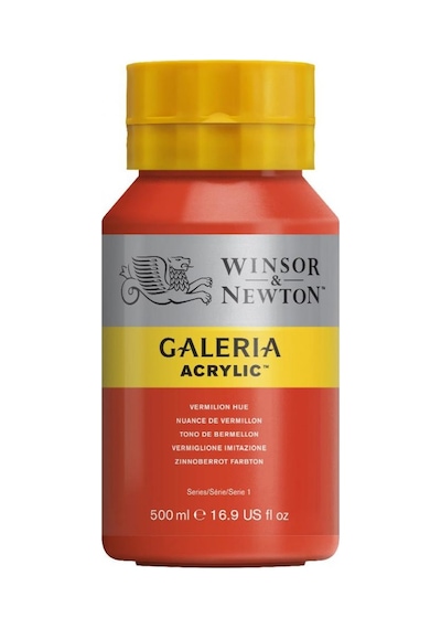 Winsor & Newton Galeria Akrilik Boya 500ml - Vermilion Hue 682