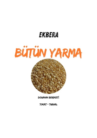 Yerli Bütün Yarma 3 Kg, Doğal Ve Lezzetli - 705243317