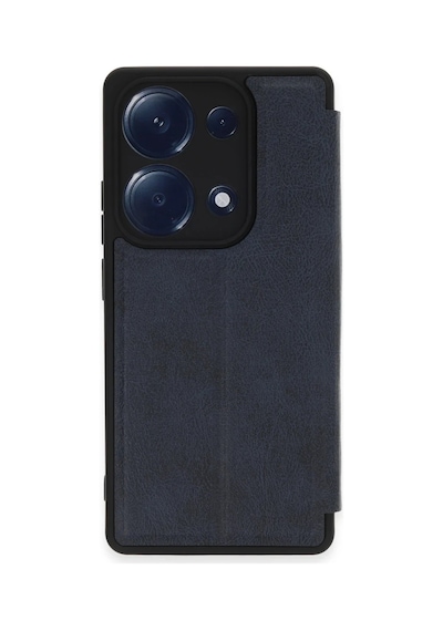 Xiaomi Redmi Note 13 Pro 4g Kılıf Flip Cover - Lacivert 0.2M-Çok Renkli