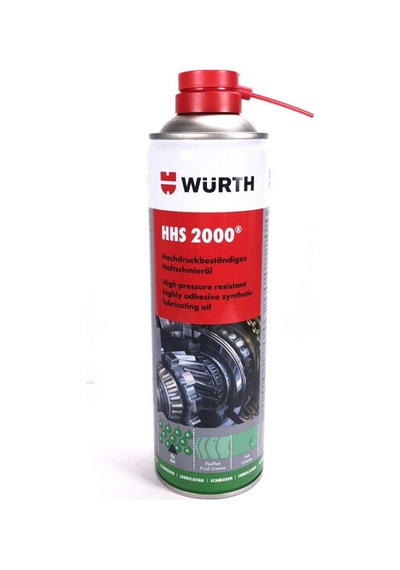 Würth 0893 106 028 500ml HHS 2000 Yüksek Basınca Dayanıklı Yağlama Sprey