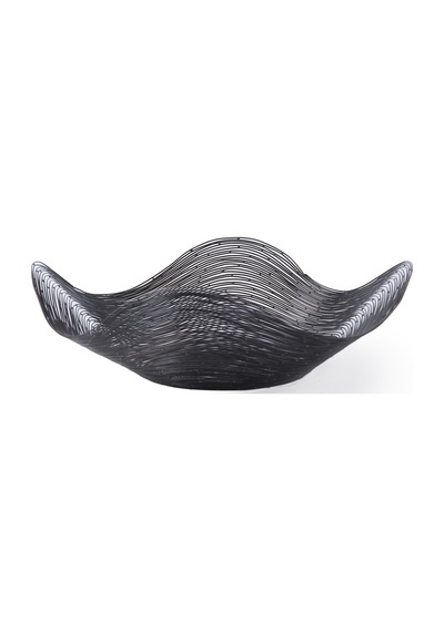 Yargıcı Metal Asimetrik Formlu Sepet 41x13 Cm 26knha1049n St