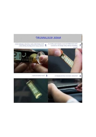 Fosforlu Ekranlı Araç Telefon Numaratörü