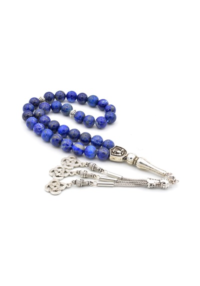 Hakiki Doğal Lapis Lazuli Taşı Tesbih