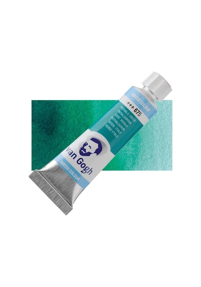 Talens Van Gogh 10 Ml. Tüp Sulu Boya 675 Phthalo Green Çok Renkli