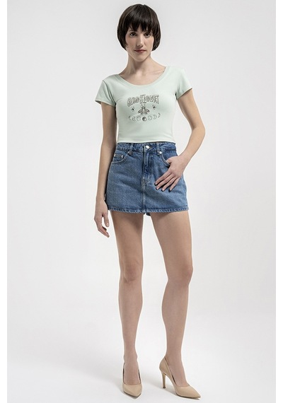 Loft Crop Kadın Tişört Lf2035279