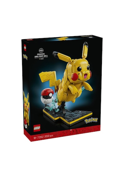 Lego Pokemon 72152 Pikachu And Poké Ball