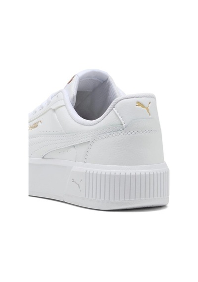 Puma 40263706 Carına Mıa Whıte Gold Kadın Sneaker Beyaz