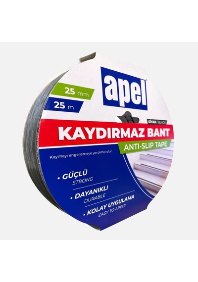 Kaydırmaz Bant 25Mm X 25M Siyah