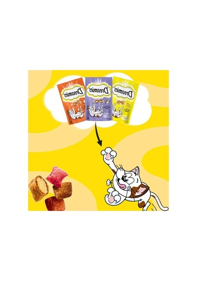 Somonlu Ve Peynirli Kuru Kedi Ödül Yemi 60 G, Lezzetli İkram