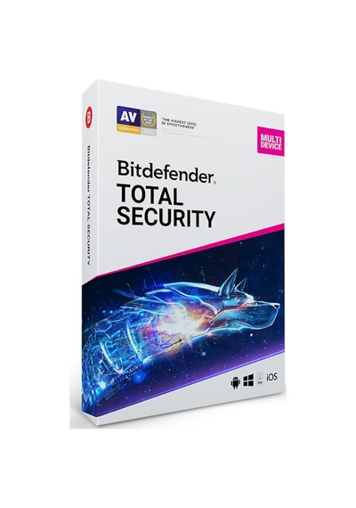 Bitdefender Total Security 10 Kullanıcılı / 1 Yıl