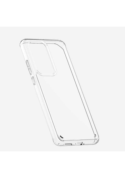 Huawei P40 Pro Kılıf Zore Coss Şeffaf Sert Silikon Kılıf Renksiz
