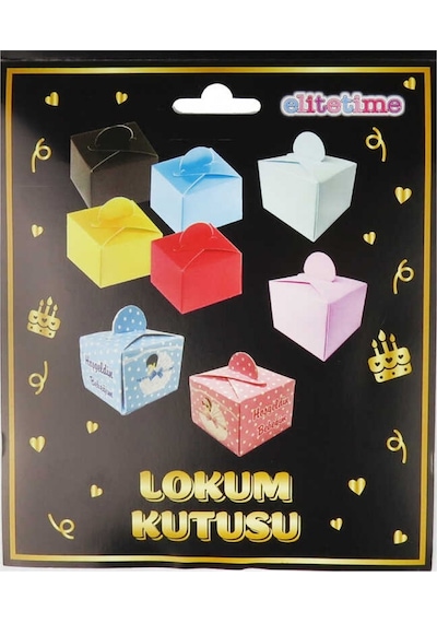 Lokumluk Karton Kutu Goooll Pk:25 +3