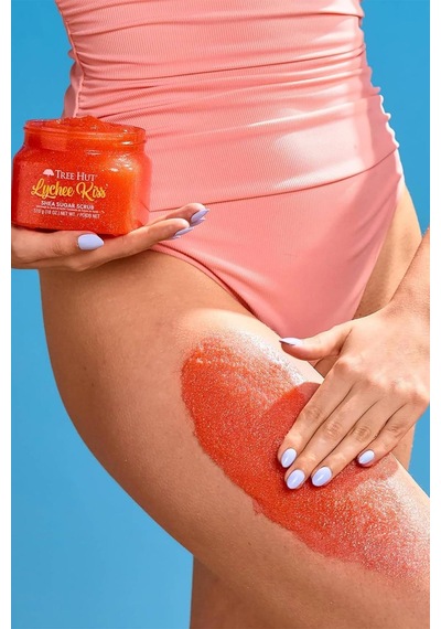 Tree Hut Lychee Kiss Shea Sugar Scrub Vücut Peelingi 510gr