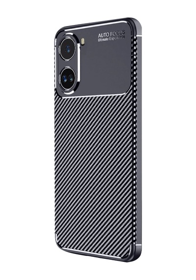 Xiaomi Poco X7 Pro Kılıf Auto Focus Karbon Kapak - Lacivert 0.2M-Çok Renkli