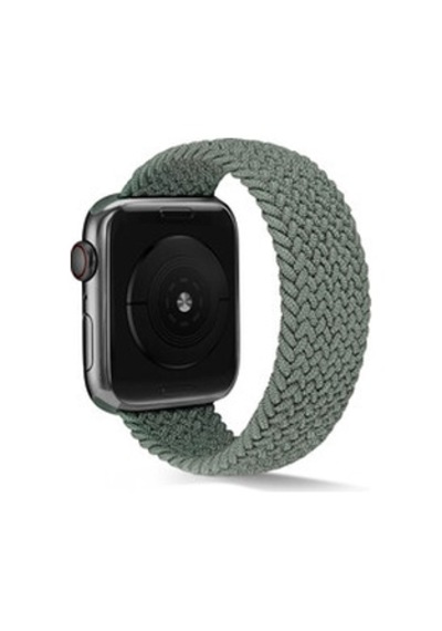 Apple Watch Uyumlu Ultra 49mm Kordon Krd-38 Medium Strap Kayış - Koyu Yeşil