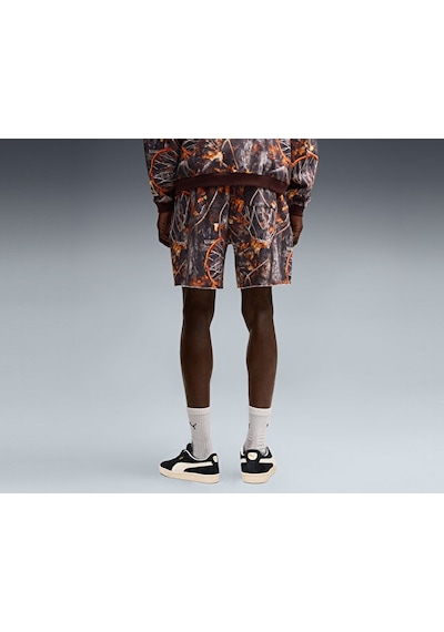 Puma Dylan Wıldcat Short Fl 6ın Erkek Basketbol Şortu 63722501 Kahverengi