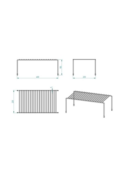 Tel Organizer Dolap Depolama Rafı 22x40cm Beyaz 1 Diğer
