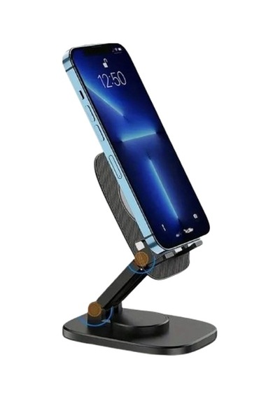 Telefon Standı Dayanıklı Dengeli Tasarım 360 Döner Masaüstü Şık Mobil Telefon Tutucu Çok Renkli