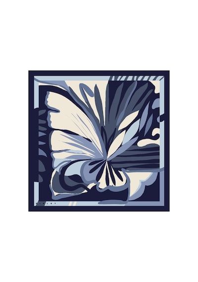 Sisley Flora Bandana/fular -2018-47 47 Lacivert
