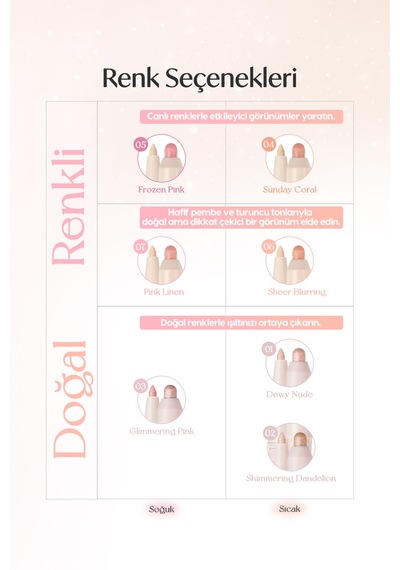 Peripera Sugar Twinkle Duo Eye Stick 05 Frozen Pink