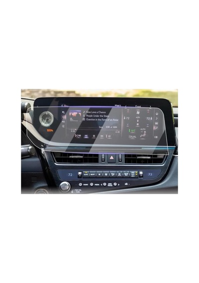 Lexus Es Uyumlu 12.3 İnç Araç Ekran Koruyucu Multimedya Nano Parlak 9h Kırılmaz