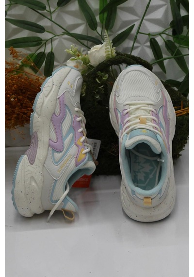 Lumberjack Fanto Kırık Beyaz Rahat Sneaker Kadın Ayakkabı 001