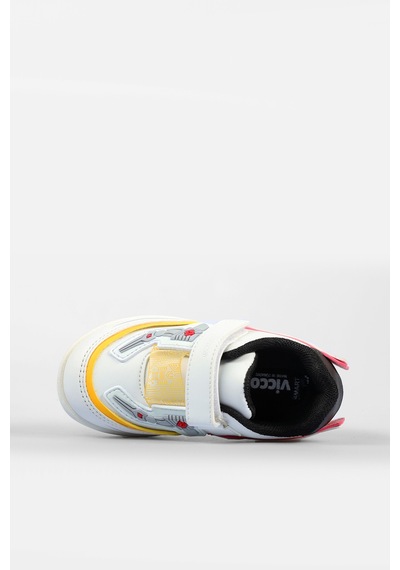 Vicco Ester Işıklı Erkek Bebek Beyaz Sneaker Beyaz