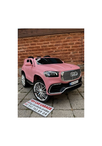 Audi Akülü Araba 0-6 Yaş Pembe Pembe