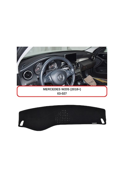 MERCEDES -BENZ W205 (2018+) TORPİDO KORUMASI / HALISI / ÖRTÜSÜ / KILIFI