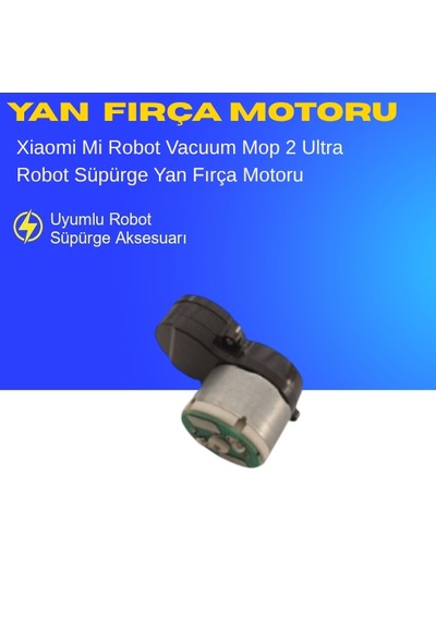Xiaomi Mi Robot Vacuum Mop 2 Ultra Uyumlu Yan Fırça Motoru