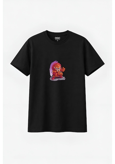 Ogc Beast Man Unısex T-shırt Siyah
