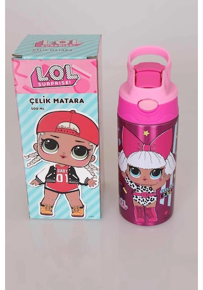 500 Ml Lol Bebek Matara Çelik Matara Çelik Suluk Çocuk Matara Çocuk Lol Suluk Lol Bebek Suluk