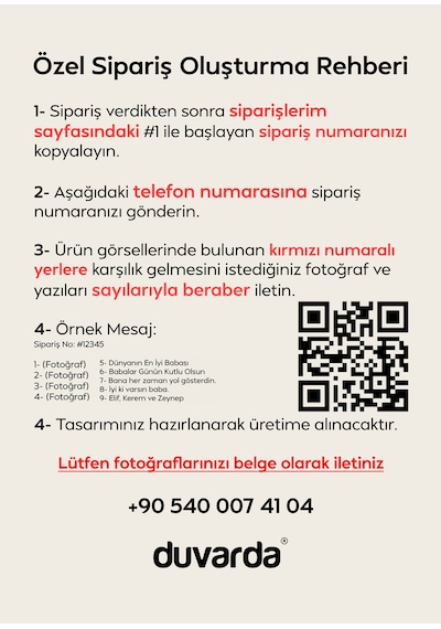 Kişiye Özel Babalar Günü Çerçeveli Poster, Babalar Günü Hediyesi, Babalar İçin Doğum Günü Hediyesi