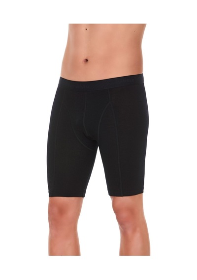 Modal Uzun Erkek Boxer Siyah 2 Adet 001