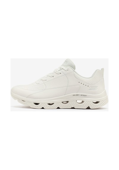 Skechers Bobs Arc Waves - Easy Fıt Kadın Beyaz Spor Ayakkabı 117177 Wht siyah